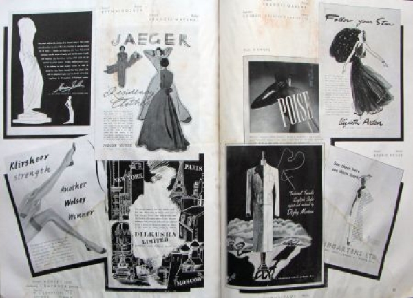 "Gebrauchs Graphik - International Advertising Art" Advertising-Magazine Ford Horch 1938 (2668)